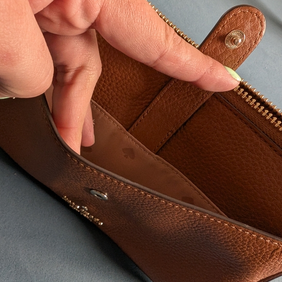 Kate Spade Brown Leather Crossbody Bag - Picture 4 of 4